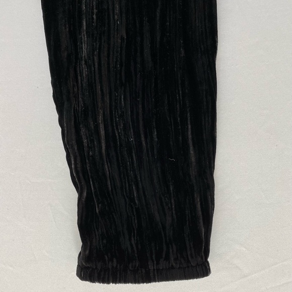 Forte Forte Pleated Velveted Jogger Pants Black - Picture 6 of 9